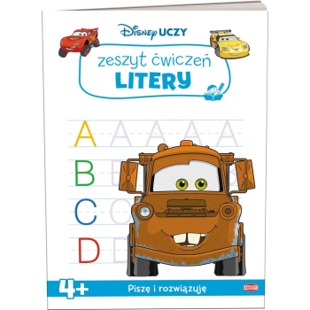 Disney Uczy. Zeszyt ćwiczeń. Litery
